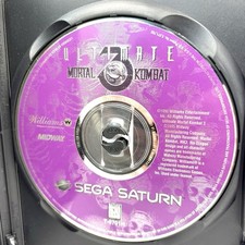 Sega Saturn Ultimate Mortal Kombat 3 (Sega Saturn) Replacement Case & Artwork