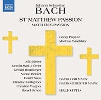 St Matthew Passion / MatthäUs Passion Von Ralf Otto, Bachc... | Cd | Zustand Neu
