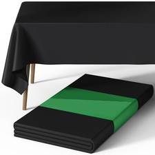 Banquet Table Cloth 60 by 84 Inches,Soft Polyester Fabric for Indoor Outdoor Use