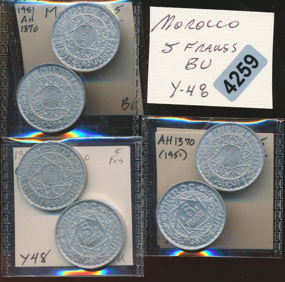 25+ 1951 Morocco Coins for sale | Updated Oct 2026