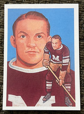 Babe Siebert #59 Montreal Maroons 1987 Hockey Hall of Fame Cartophilium Card