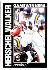Herschel Walker 1991 Pinnacle #370 Minnesota Vikings