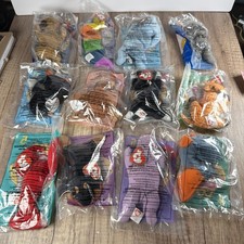Vintage Rare 1998 SEALED Ty Beanie Babies Full Set McDonald  s Happy Meal 1-12