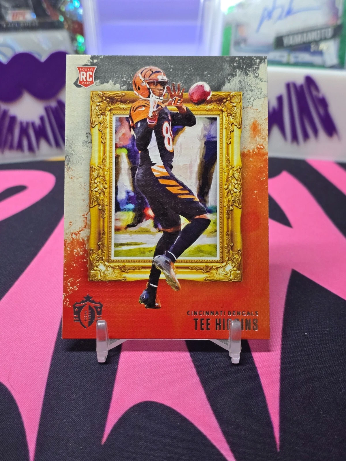 Tee Higgins trading card