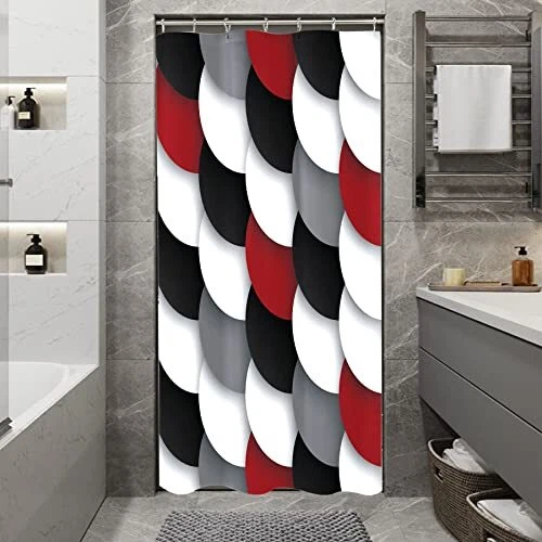 Top more than 149 red black white bathroom decor latest seven.edu.vn