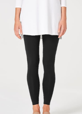 #ad J. Jill J.Jill Plus Size Black Slim Pima Ankle Leggings Stretch Waist Pants 2X $39.99