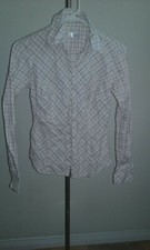 Loft Dress Shirt Plaid woman