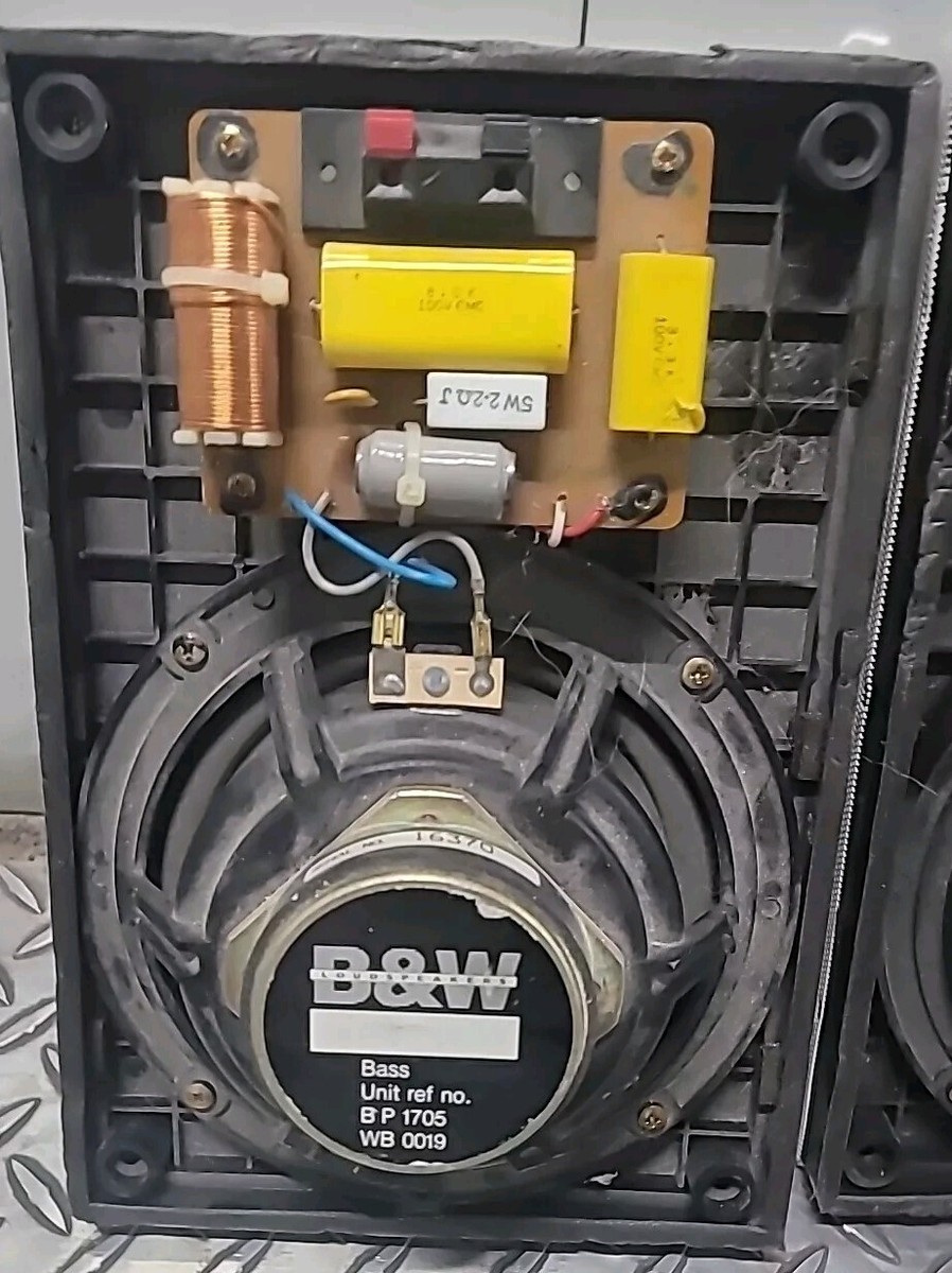 Rare B &W Bowers Wilkins 1705 In-wall 150 Watt Bass Set Of 5