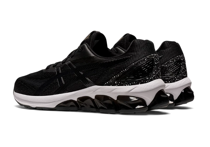 Zapatos para correr ASICS para mujer 7 GEL-QUANTUM 180™ VII en negro/blanco - ¡RAROS! Foto 3 de 4