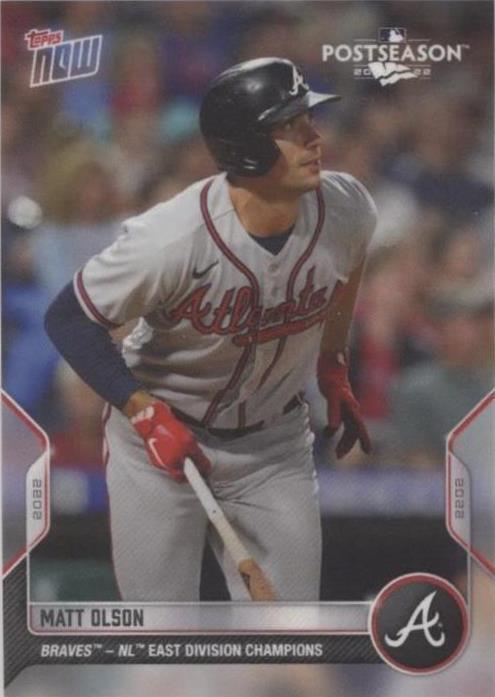 2022 Topps Now - Matt Olson #PS-34 - 1 of 1