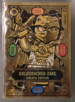 LEGO Ninjago - Golddrachen-Zane  Golden Edition Limitierte Serie 8 - LE22