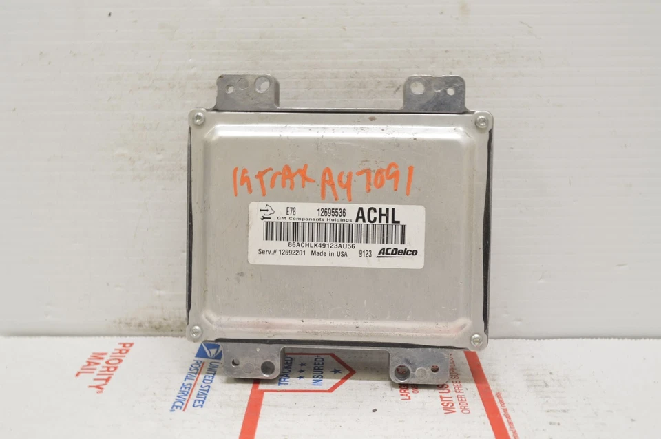 Chevrolet Express 2500 12695536 2017 2018 unidad de módulo de control del motor Ecm A71 013 Foto 2 de 4