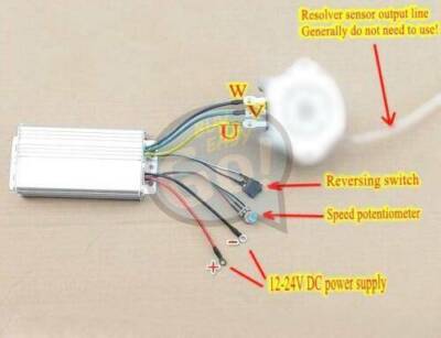 ONE DC12V-24V brushless motor controller High Power Driver 500W 30A #E1
