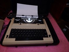 Vintage 1983 Sears The Communicator Electric Portable Typewriter with Case thumbnail