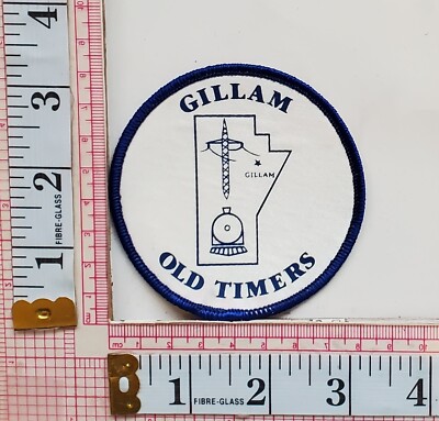 Old Timer Patch Gillam Manitoba Old Timers Jacket Vest Patch Applique Crest Badge | eBay
