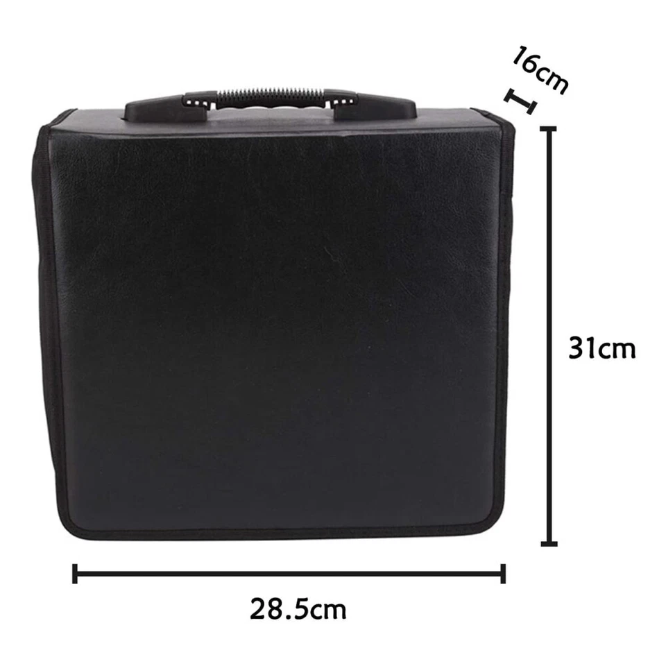 400 Disc CD DVD Case Wallet Storage Holder Booklet Album Folder Bag Box Sleeves - Image 4 of 4