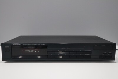 Kenwood Kt-57 Stereo Synthesizer Am/fm Tuner Vintage Circa 1988