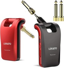 LEKATO Wireless Dual Track Stereo Guitar Tran...