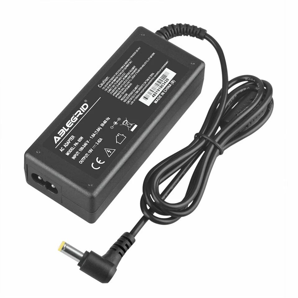 AC Adapter Power Supply Charger For Gateway NV53 NV53A NV54 NV55C NV59C Series - Image 3 of 4