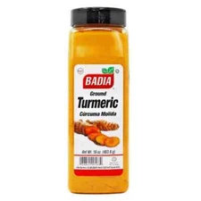 Badia Turmeric ground 16 oz Curcuma Molida GF Kosher