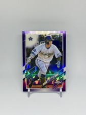 2021 Topps Chrome Taiki Sekine Baseball - Purple Refractor #162  27/299