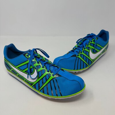 Nike Zoom Rival D Track Distance Spike Cleats Shoes 468649-413 Men's Size 12.5