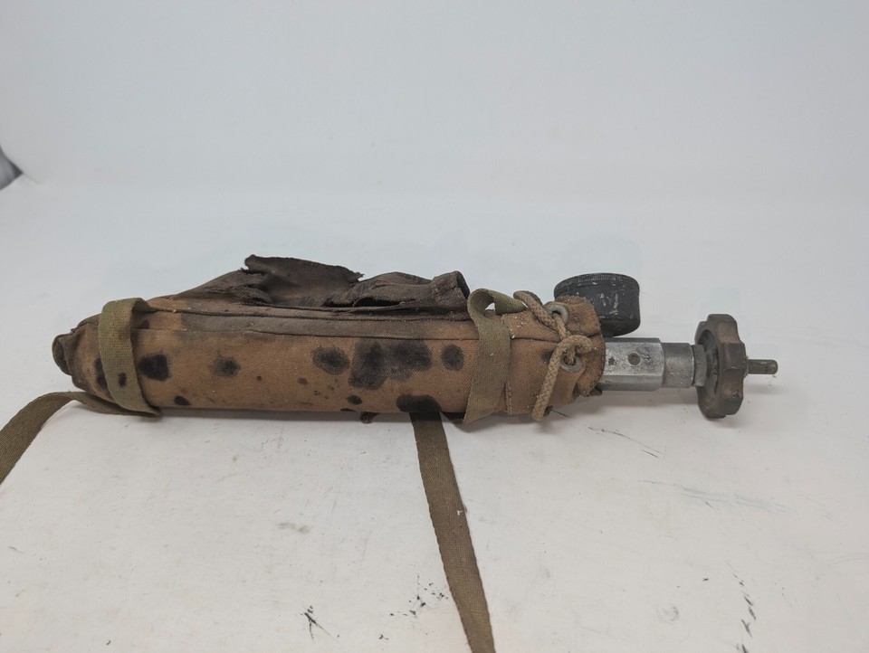 Vintage US Air Force USAF Oxygen Bailout Bottle & Cover (H4) eBay