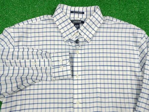 32 Tailored Fit Windowpane Plaid Supima 