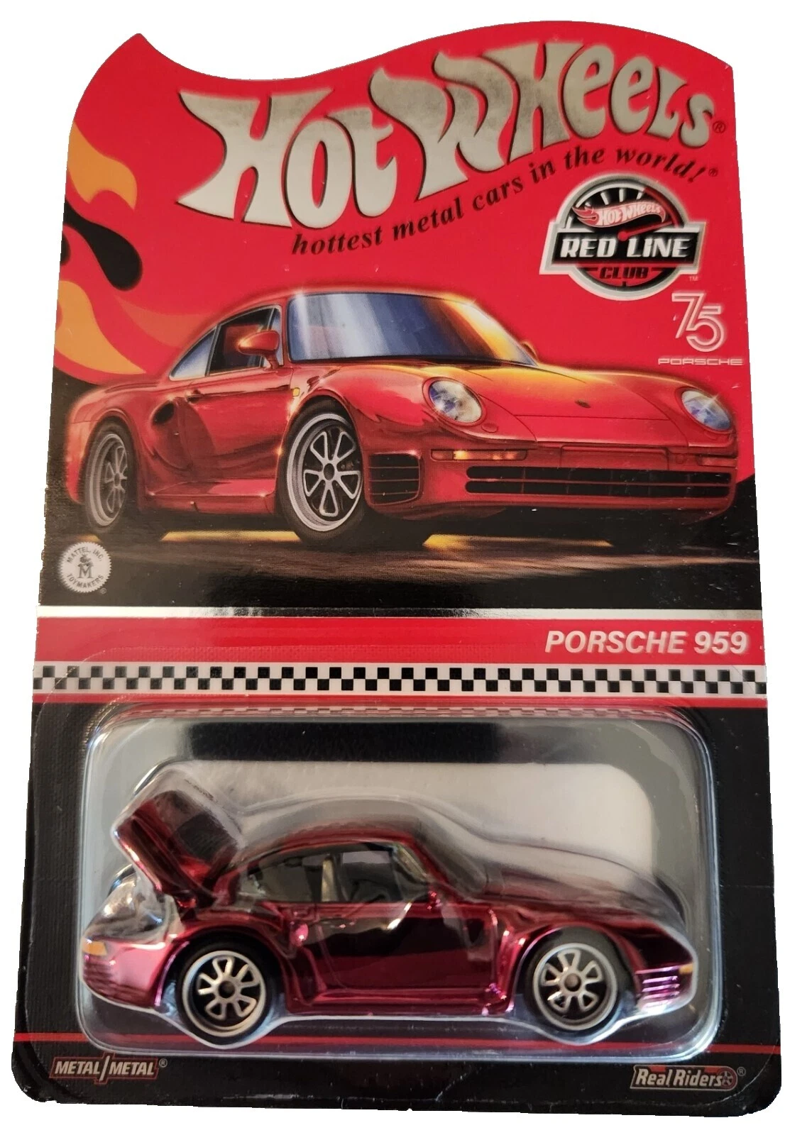 Fabricación Hot Wheels Redlines Porsche contemporáneo Diecast coches, camiones y camionetas