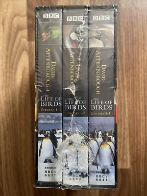 その他 Life of Birds [VHS] The Life of Birds - VHS - Complete - 3 Videos Box Set - David