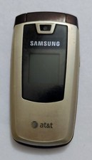 Samsung SGH-A437 - Black and Silver  AT T  Cellular Flip Phone - PARTS/REPAIR