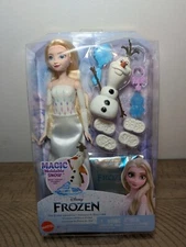 Disney Frozen Elsa & Olaf Fashion Doll (Magic Moldable Snow)