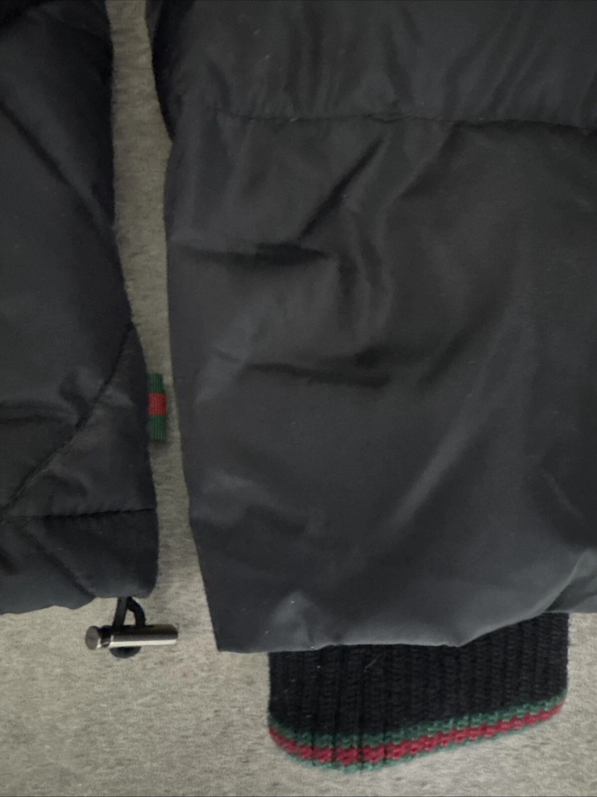 Gucci giacca unisex piumino piccolo cappotto con cappuccio