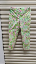 1990s  Lilly Pulitzer Palm Beach Women's Pants Size 6 Lions Fish Design VGC