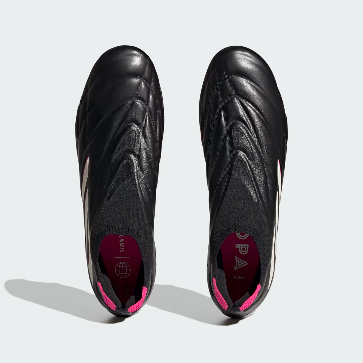 Adidas Copa Pure+ FG Laceless Soccer Cleats HQ8895 Men display picture 1
