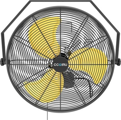 CCGIRU 5400 CFM 20'' Outdoor Wall Mount Fans, High Velocity 3-Speed Waterproof