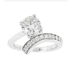 Moissanite Fire Engagement Ring Size 6