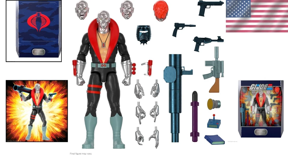 G.I. de colección Figura y accesorios Joe Destro Foto 2 de 4