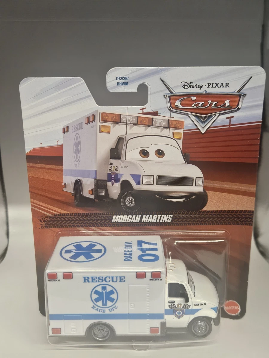 2026 Disney Pixar Cars 3 Morgan Martins White Ambulance | eBay