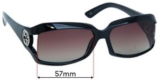 SFx Replacement Sunglass Lenses fits Gucci GG2599/S - 57mm Wide