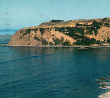 Vintage Postcard Dana Point California CA Ocean Beach