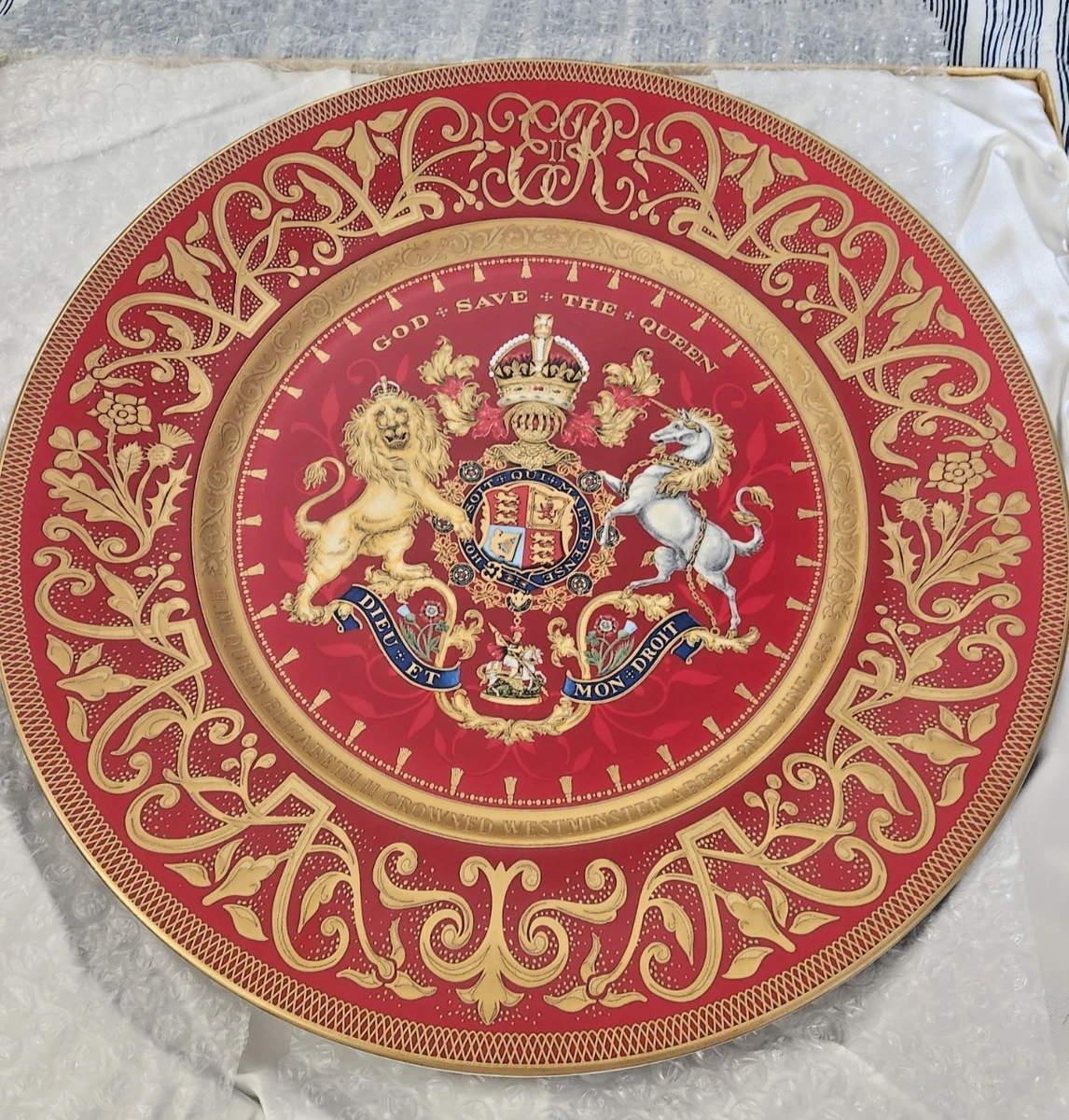 Elizabeth II (1952-2022) Royal Plate Historical Royalty