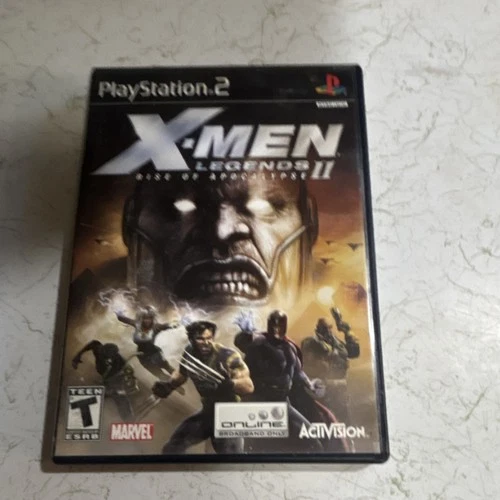 Activision X-Men Legends II: Rise of Apocalypse PS2 2005 NTSC-U/C Manual