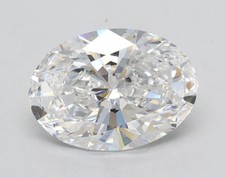 2.04ct Oval Lab Grown Loose Diamond GIA Certified E/VVS2 +Free Ring (6431483704) 2164.49 per carat