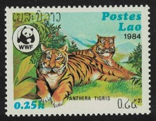 Laos WWF Tigers  Panthera tigris 1984 MNH SG#705 MI#707 Sc#518