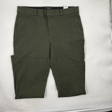 Banana Republic Pants Womens 8 Green Sloan Curvy Fit Twill Stretch Pockets
