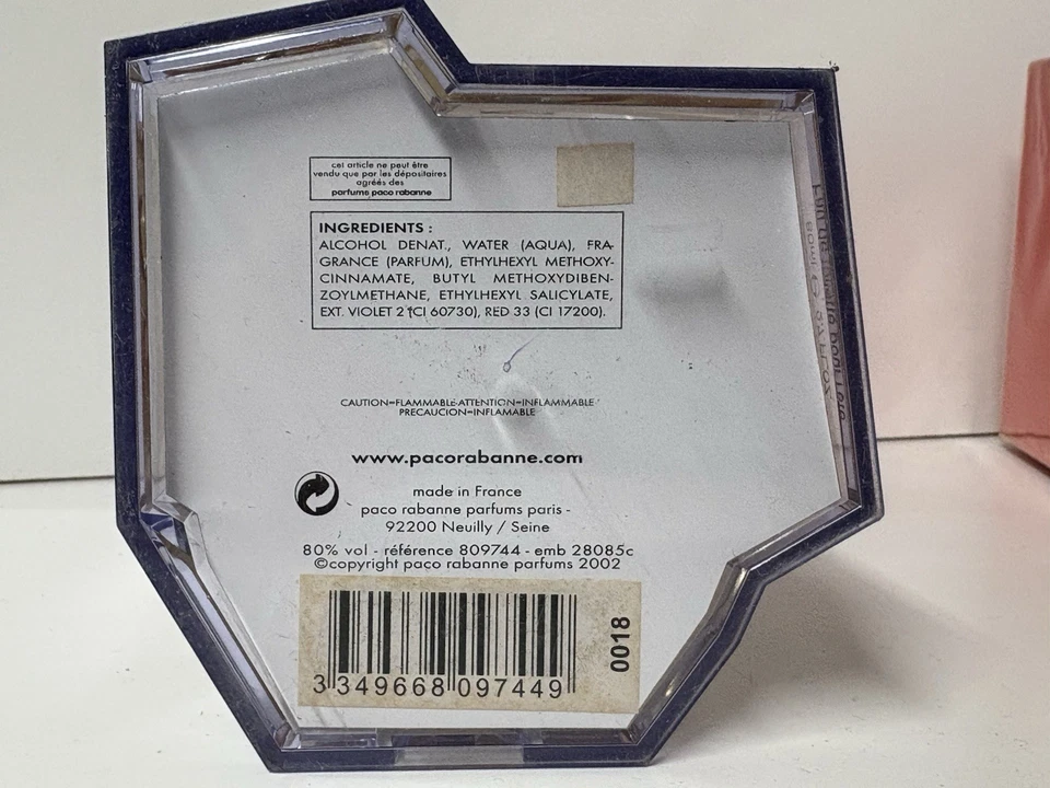 {VINTAGE} Metal líquido de Paco Rabanne para mujer 2,7 OZ verano EDT spray Foto 3 de 3