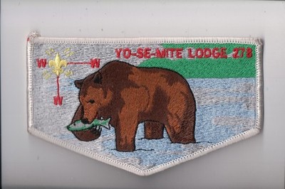 Lodge 278 Yo-Se-Mite OA flap (H) 