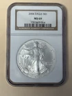 2004 American Silver Eagle 1 oz NGC MS 69