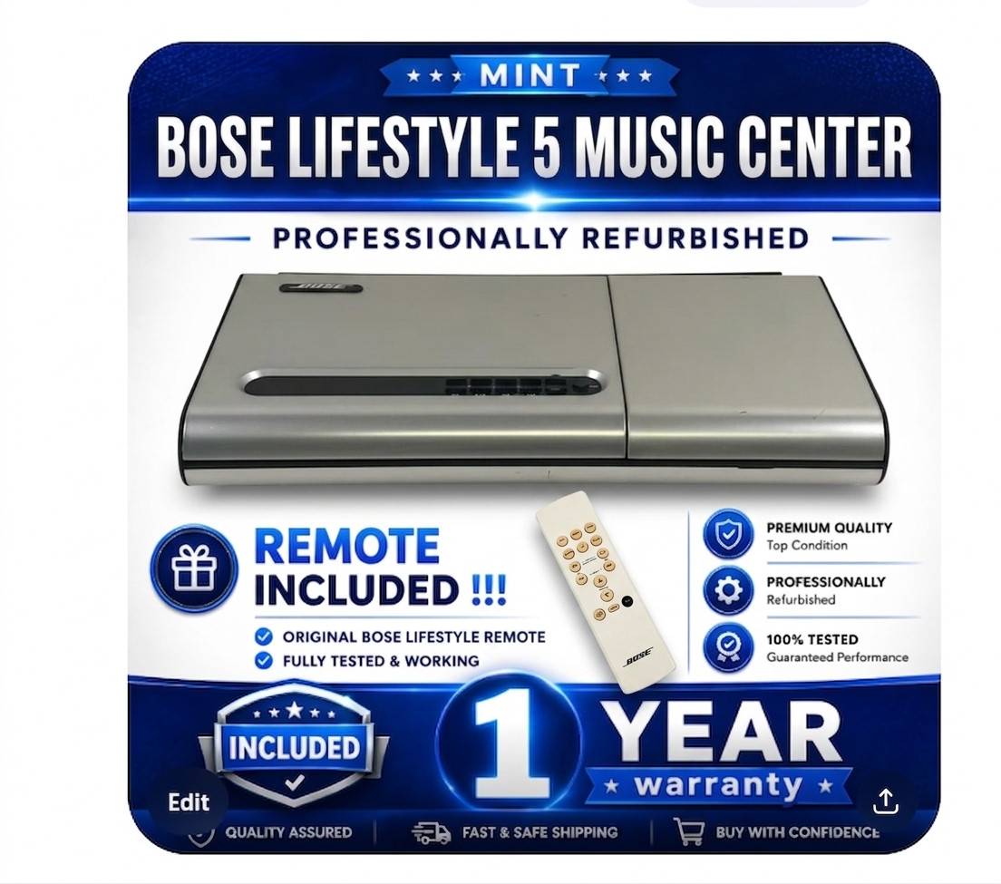 Bose Lifestyle 5 Music Center  CD Tuner | Professionally Ref